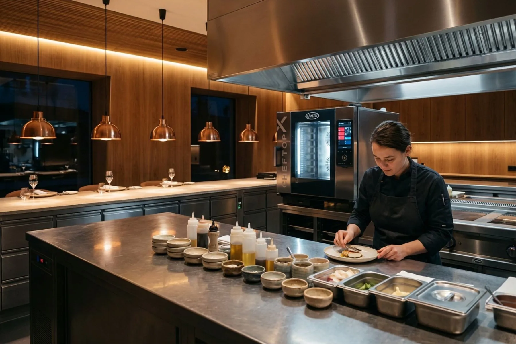 Offene Showküche UNOX